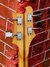 Rickenbacker 4001/4 Mod, Mapleglo: Headstock - Rear