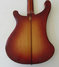 Aug 1973 Rickenbacker 4001/4 Mod, Fireglo: Body - Rear