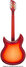 Rickenbacker 381/6 V69, Fireglo: Full Instrument - Rear
