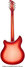 Rickenbacker 360/6 CW, Fireglo: Full Instrument - Rear