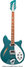 Rickenbacker 360/6 , Turquoise: Full Instrument - Front