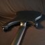 Rickenbacker 4003/4 S, Matte Black: Neck - Rear