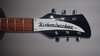 Rickenbacker 325/6 C64, Jetglo: Headstock