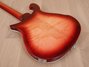 Oct 1998 Rickenbacker 660/12 TP, Fireglo: Body - Rear