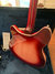 May 1993 Rickenbacker 370/12 , Fireglo: Body - Rear