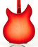 Jan 2021 Rickenbacker 360/12 C63, Fireglo: Body - Rear
