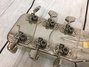Rickenbacker NS 100/6 LapSteel, Silver: Headstock - Rear