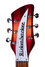 Rickenbacker 330/6 , Fireglo: Headstock