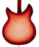 Apr 2014 Rickenbacker 330/6 , Fireglo: Body - Rear