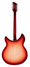 Rickenbacker 330/6 , Fireglo: Full Instrument - Rear