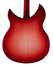 Feb 2008 Rickenbacker 330/6 , Fireglo: Body - Rear