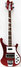 Rickenbacker 4003/4 , Ruby: Full Instrument - Front