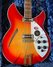 Rickenbacker 4005/4 XC 90th Anniversary, Amber Fireglo: Body - Front