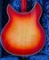 Apr 2021 Rickenbacker 4005/4 XC 90th Anniversary, Amber Fireglo: Body - Rear