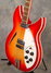 Rickenbacker 4005/4 XC 90th Anniversary, Amber Fireglo: Close up - Free