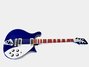 Rickenbacker 620/6 , Midnightblue: Full Instrument - Front