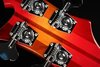 Rickenbacker 4005/4 XC 90th Anniversary, Amber Fireglo: Headstock - Rear