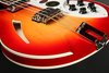 Rickenbacker 4005/4 XC 90th Anniversary, Amber Fireglo: Close up - Free
