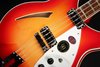 Rickenbacker 4005/4 XC 90th Anniversary, Amber Fireglo: Close up - Free2