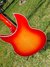 Jun 2020 Rickenbacker 360/6 C63, Fireglo: Body - Rear