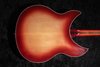 Aug 1999 Rickenbacker 360/12 V64, Fireglo: Body - Rear