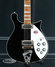 Rickenbacker 620/6 , Jetglo: Body - Front