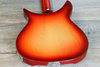 Apr 2013 Rickenbacker 350/6 V63, Fireglo: Body - Rear