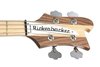 Rickenbacker 4003/4 , Natural Walnut: Headstock