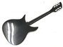 Rickenbacker 325/6 V63, Jetglo: Full Instrument - Rear