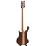 Rickenbacker 4003/4 AC Al Cisneros model, Natural Walnut: Full Instrument - Rear