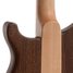 Rickenbacker 4003/4 AC Al Cisneros model, Natural Walnut: Neck - Rear