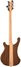 Rickenbacker 4003/4 AC Al Cisneros model, Natural Walnut: Full Instrument - Rear