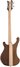 Rickenbacker 4003/4 , Natural Walnut: Full Instrument - Rear