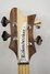 Rickenbacker 4003/4 S, Natural Walnut: Headstock