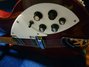 Rickenbacker 330/6 , Burgundy: Close up - Free2
