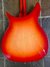 Feb 2021 Rickenbacker 350/6 V63, Fireglo: Body - Rear