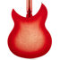 Jul 2006 Rickenbacker 345/6 , Fireglo: Body - Rear