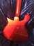 Dec 2012 Rickenbacker 660/6 Mod, Ruby: Body - Rear