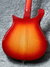 Jun 2020 Rickenbacker 620/6 , Fireglo: Body - Rear