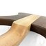 Rickenbacker 4003/4 S, Natural Walnut: Neck - Rear
