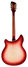 Rickenbacker 360/12 CW, Fireglo: Full Instrument - Rear