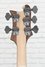 Rickenbacker 4003/5 S, Natural Walnut: Headstock - Rear
