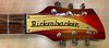 Rickenbacker 660/6 , Fireglo: Headstock