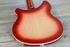 Jul 2001 Rickenbacker 360/6 , Fireglo: Body - Rear