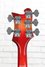 Rickenbacker 4003/5 S, Fireglo: Headstock - Rear