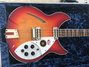 Rickenbacker 4005/4 XC 90th Anniversary, Amber Fireglo: Close up - Free
