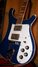 Rickenbacker 481/6 Slant Fret, Azureglo: Body - Front