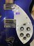 Rickenbacker 330/6 , Midnightblue: Close up - Free2