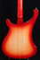 Feb 2018 Rickenbacker 4003/4 , Fireglo: Body - Rear