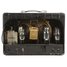 Rickenbacker Lunchbox 1934/amp , Black crinkle: Full Instrument - Rear